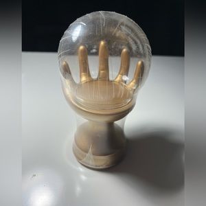 Glass hand cloche dome